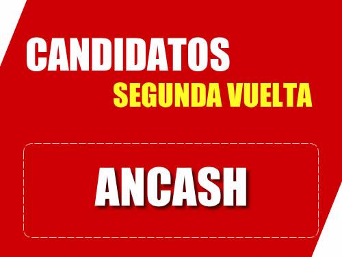 Candidatos Segunda Vuelta Región Ancash